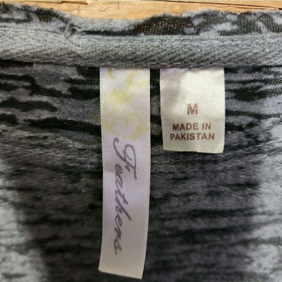 Feathers Off Shoulder Sweater - Picture 3 of 5